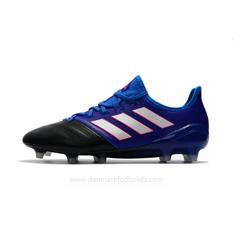Adidas Ace 17.1 FG Fodboldstøvler Herre – Blå Sort Hvid